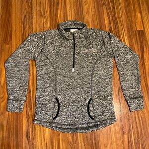 J. America Heather Gray Pullover with Grand Design RV logo